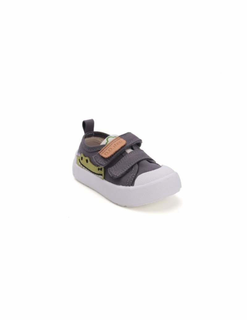 Tenisówki trampki D.D.STEP C096-52129AM DARK GREY na rzepy