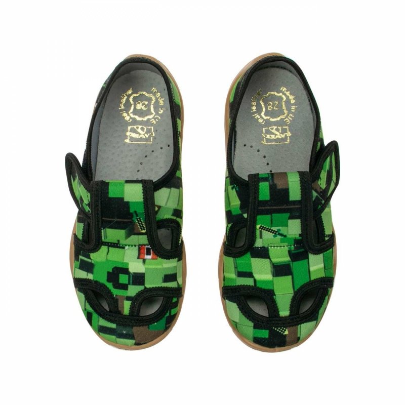 RAWEKS Igor 28 kapcie chłopięce na rzep 