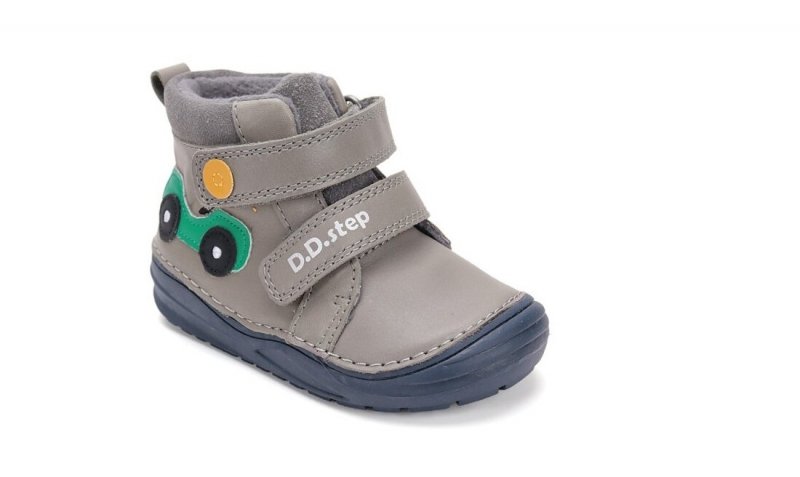 Trzewiki D.D.STEP BAREFOOT S071-52771B na rzepy