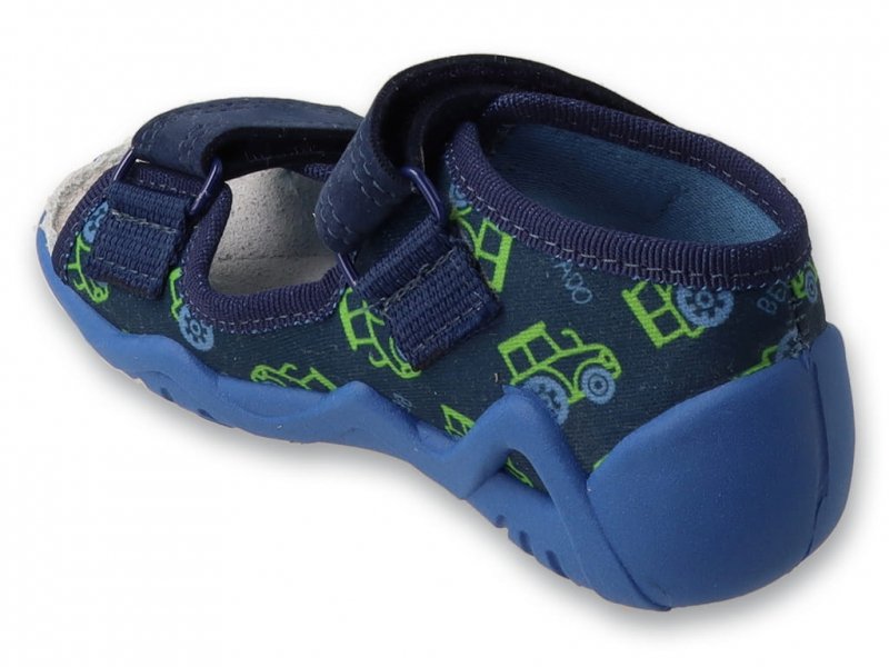 Befado 350P053 sandałki SNAKE chłopięce rzepy