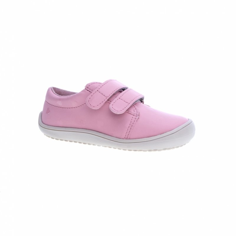 Półbuty MAZUREK BAREFOOT 1305 PINK na rzepy