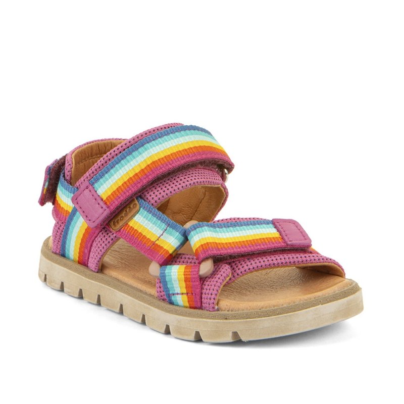 SANDAŁY FRODDO KE FLASH G3150259-13 FUXIA+ dziewczęce na rzepy