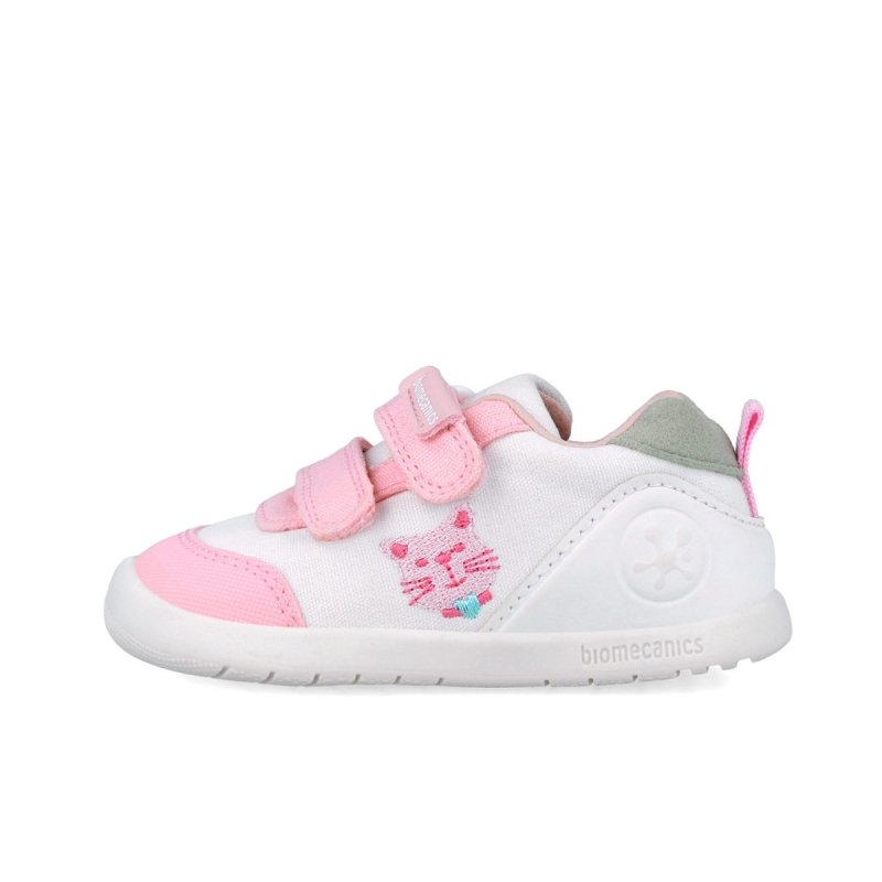 BIOMECANICS 252190-B050 BLANCO buty tekstylne rzep
