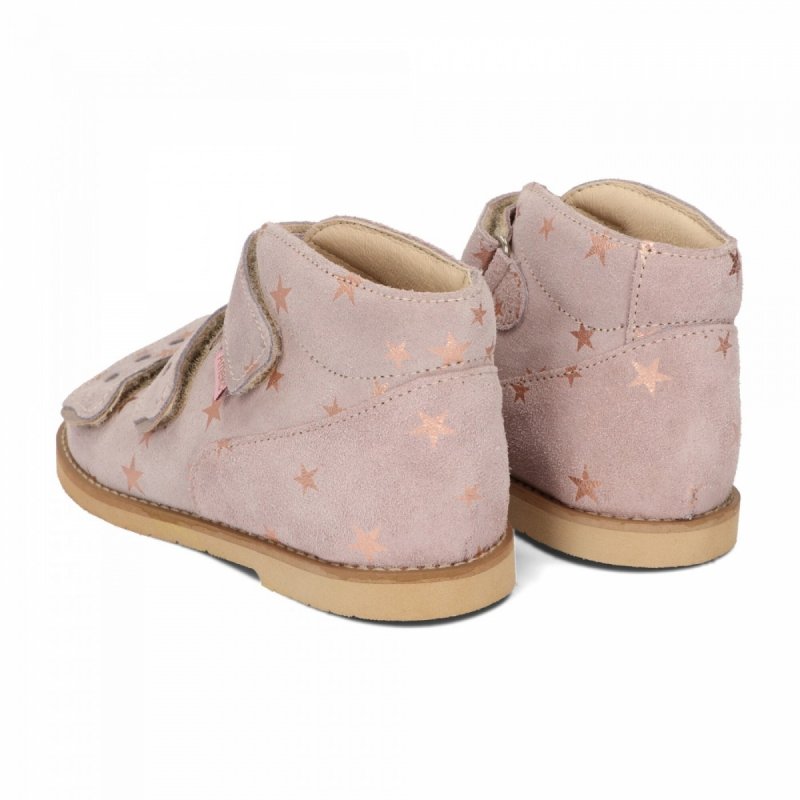 AMEKO 2020 buty profilaktyczno-korekcyjne róż pudrowy gwiazdki rzepy