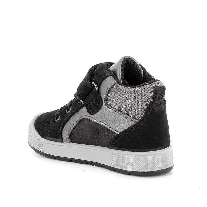 PRIMIGI 6852011 GORE-TEX czarne trzewiki dziewczęce na rzep
