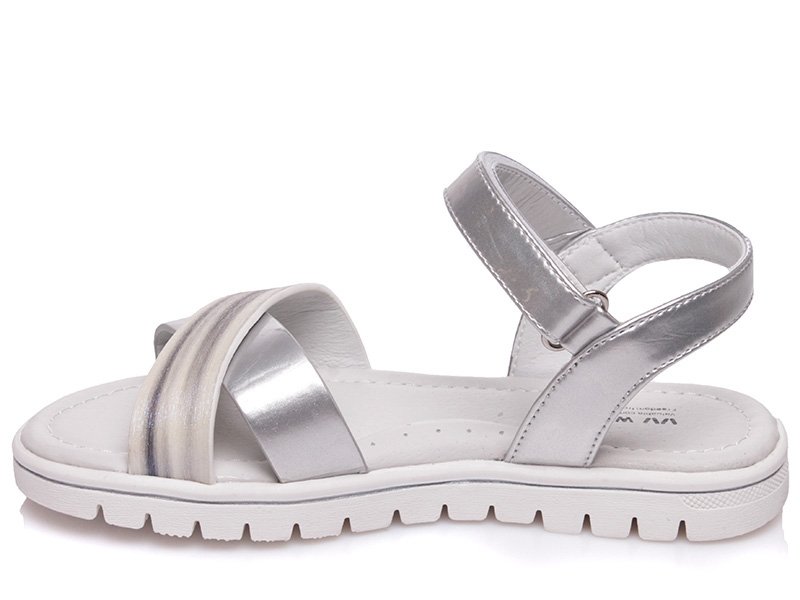 WEESTEP R902161051W białe sandałki dziewczęce