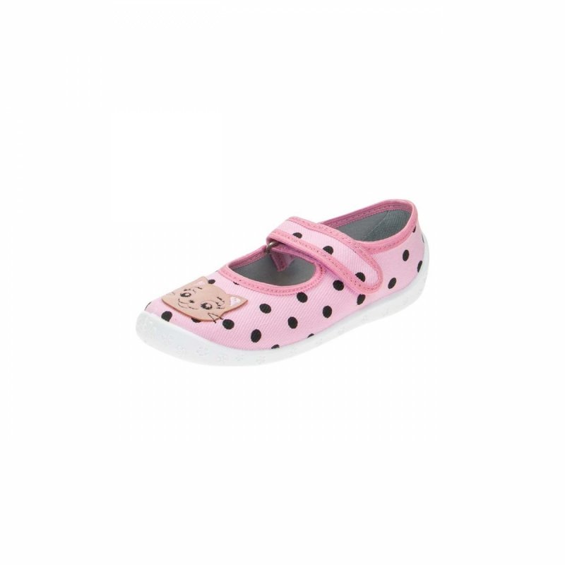 RAWEKS DOROTKA D48 kapcie dziewczęce na rzep 