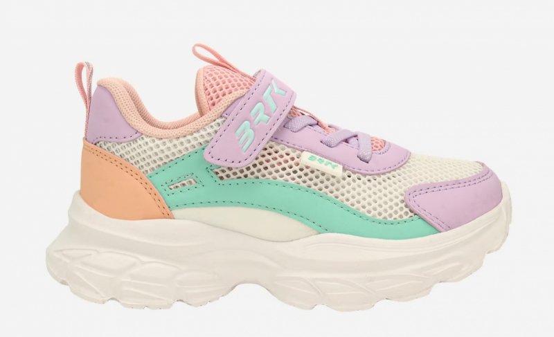 Bartek 8700816 buty sportowe dziewczęce na rzep siateczka