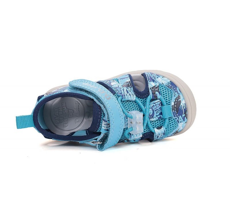 Sandałki sportowe D.D.STEP G065-61146M MARINE na rzep