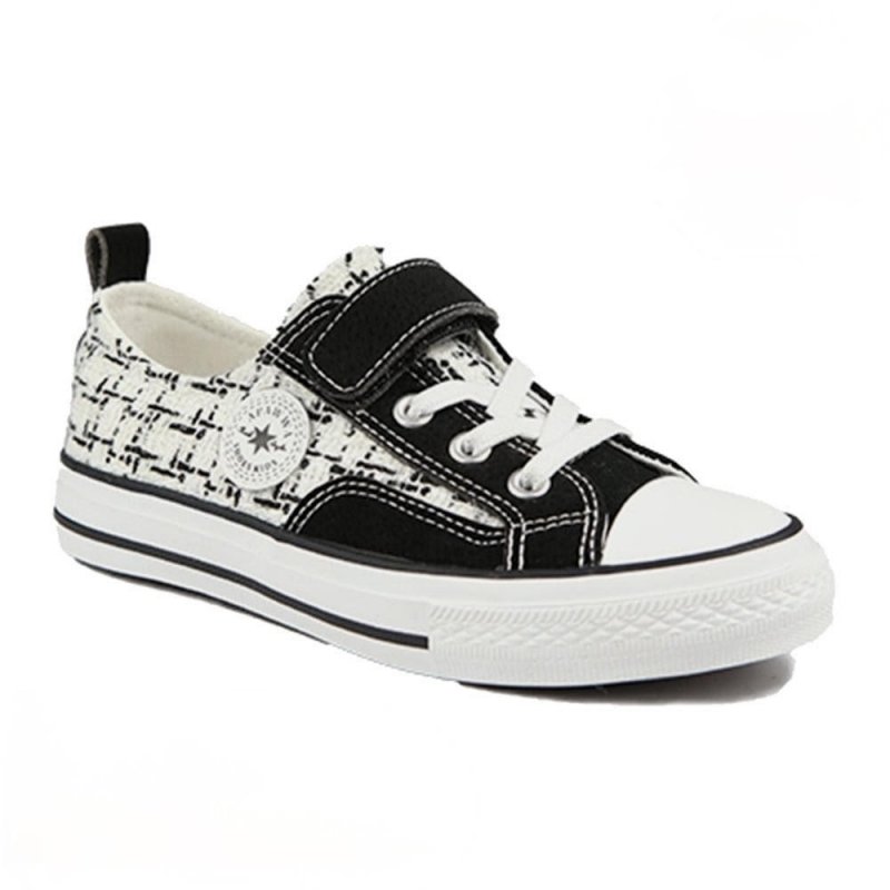 APAWWA RC359 BLACK trampki dziecięce na rzep