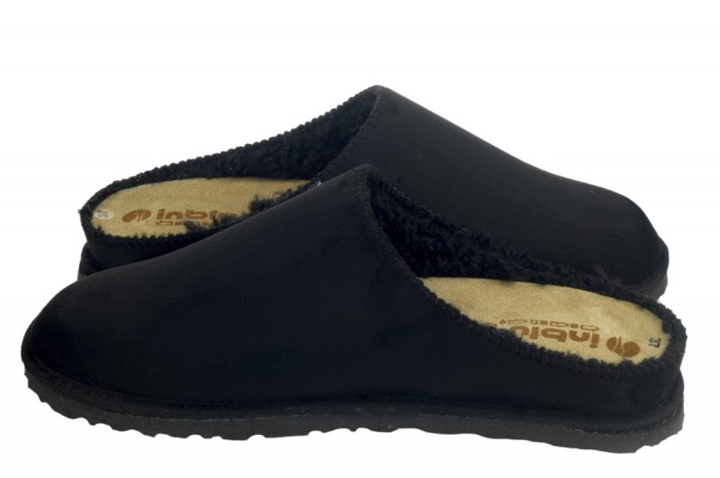 Inblu CS-34 kapcie damskie domowe czarne