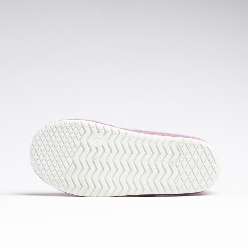 Wojtyłko 3P25098R kapcie dziewczęce filcowe na rzep