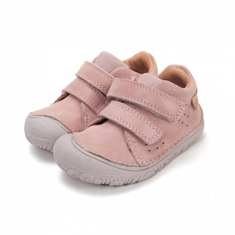 Trzewiki D.D.STEP BAREFOOT S073-61950CM Rose Gold na rzepy
