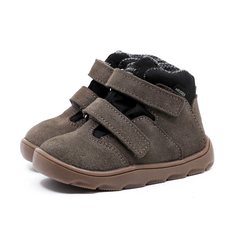 MRUGAŁA MADI 6323/5-80 BAREFOOT grey TE-POR na rzepy