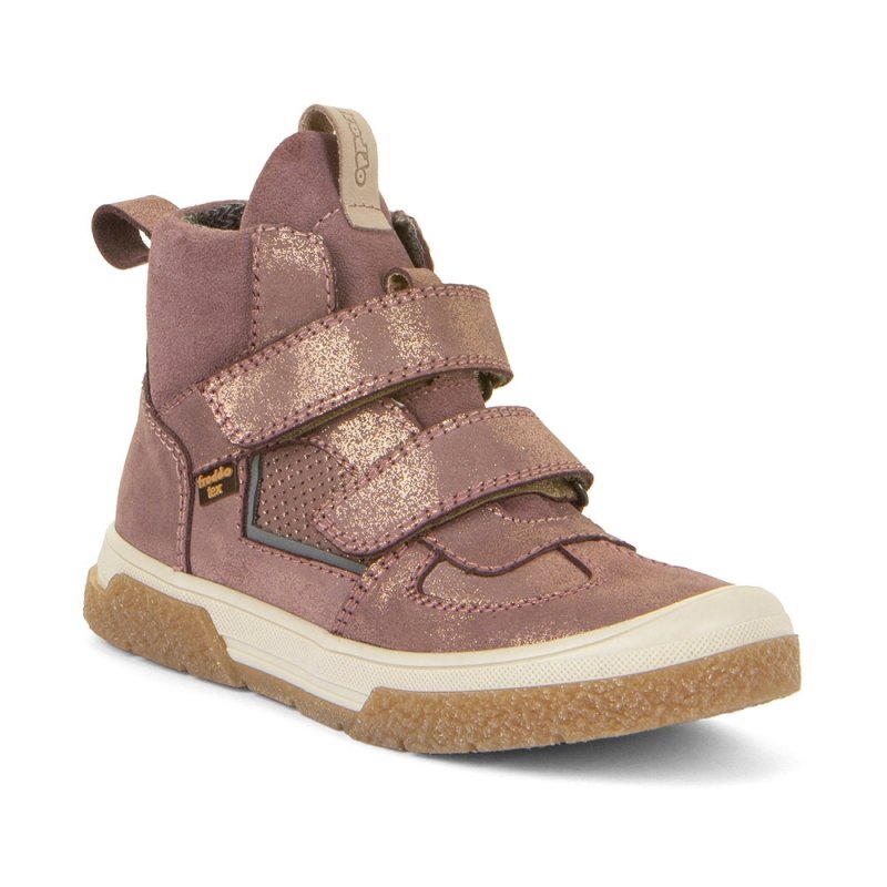 Trzewiki FRODDO G3110249-5 PINK/GOLD dziewczęce na rzepy