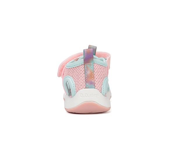 Sandałki sportowe do wody D.D.STEP G065-61599FM BABY PINK na rzep