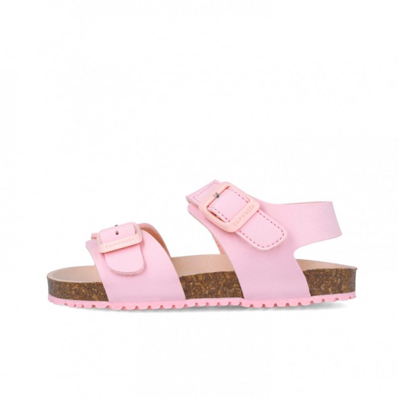 Sandałki GARVALIN 252473-B032 ROSA różowe na rzep