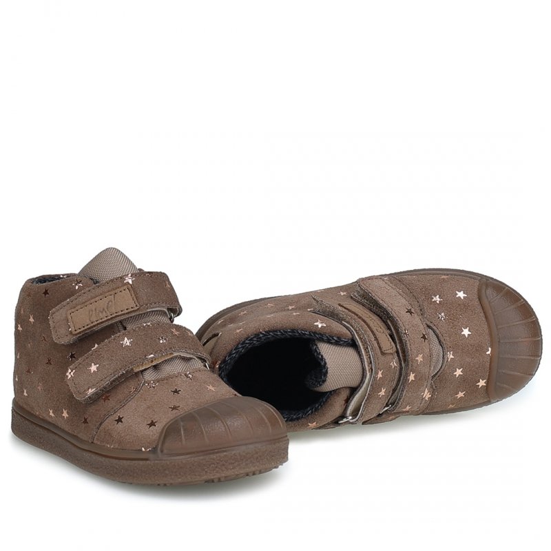 EMEL EX2807F-3 Trzewiki dziewczęce na rzepy