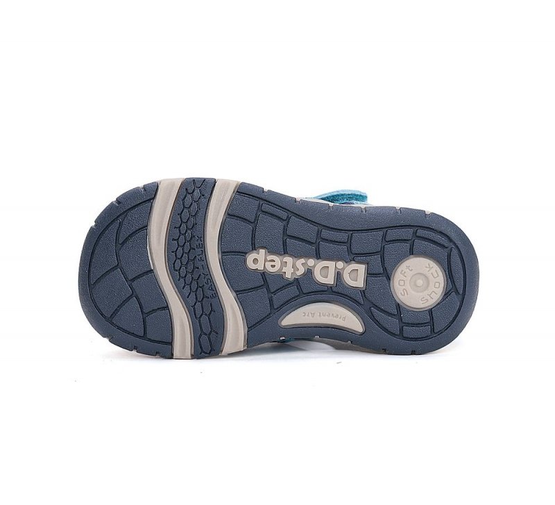 Sandałki sportowe D.D.STEP G065-61146M MARINE na rzep