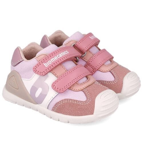 BIOMECANICS 252119-D378 MAGNOLIA półbuty na rzepy