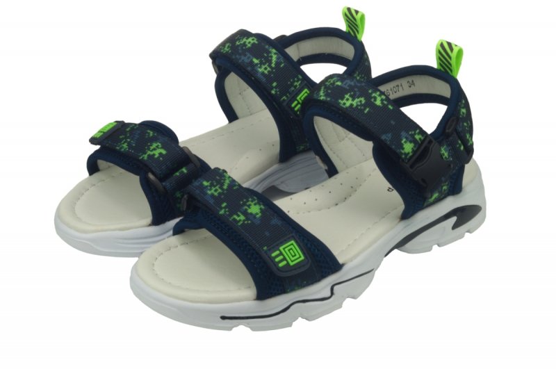 WEESTEP R101761071 BL BLUE granatowe sandałki chłopięce