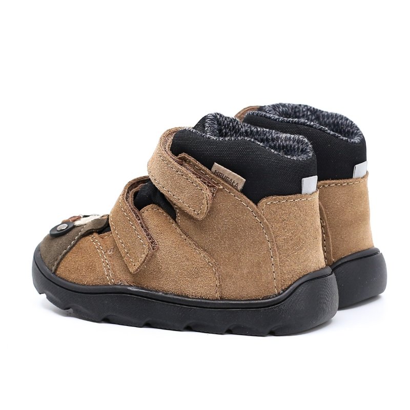 MRUGAŁA NEKO 6124/5-30 BAREFOOT alpaca karmel TE-POR na rzepy