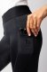 Legginsy MAIA - czarne - HORZE