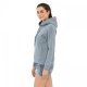 Bluza damska z kapturem LUHNA SS22 - Spooks - dusty blue