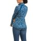 Bluzka damska SUNSTOPPER 2.0 SS21 - Ariat - blue opal bits