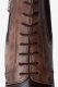 Sztyblety ze skóry syntetycznej dwukolorowe Kilkenny - HORZE - dark brown/light brown