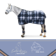 Derka padokowa podszyta siatką 50g 840D ALPHA CHECK Eskadron Classic Sports wiosna-lato 2020 - navy/coolgrey/skyblue