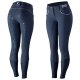 Bryczesy NORDIC z silikonowym lejem HORZE - peacoat dark blue