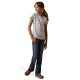 Koszulka młodzieżowa IMAGINE - Ariat - heather grey