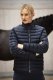 Kurtka damska QUILT Heritage 23/24 - Eskadron - navy