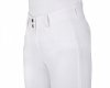 Bryczesy damskie z wysokim stanem KEA - QHP - white