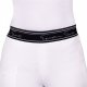 Legginsy jeździeckie młodzieżowe EDEN Competition Full Grip - QHP - white