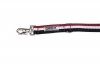 Smycz + obroża Eskadron CLASSIC SPORTS jesień-zima 2015 - darkred/white/black