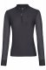 Bluzka damska LONGSLEEVE HALF-ZIP REFLEXX SS 23 - Eskadron - deepgrey