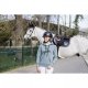 Bluza LOGO SEQUIN HOODY - Spooks - dusty blue