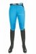 Bryczesy Global team POCKET z silikonowym lejem JUNIOR - HKM