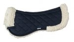 Podkładka pod siodło z owczej wełny NELSON - TORPOL - granatowy