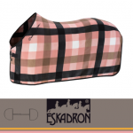  Derka FLEECE CHECK Platinum 2025 - Eskadron - soft rouge/white/black/smoky taupe