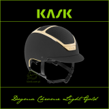 Kask Dogma Chrome Light GOLD - KASK - czarny/złoty 55-56