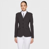 Marynarka konkursowa RAFAELLA CRYSTAL FABRIC SS26 - Samshield - truffle