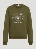 Bluza EVANS GRAPHIC - UTILITY OLIVE - Tommy Hilfiger Equestrian 