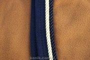 Derka polarowa FIRST CLASS z logo Schockemohle - camel/navy