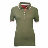 Koszulka damska polo MERYL olive - SCHOCKEMOHLE