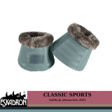 Kaloszki SOFTSLATE FAUXFUR - CLASSIC SPORTS wiosna-lato 2021 - Eskadron - balsamgreen