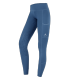 Legginsy jeździeckie młodzieżowe zimowe Ella ELT - Waldhausen - ocean