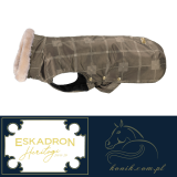 Derka dla psa Eskadron OXFORD CHECKED Heritage 2019/20 - deeptaupe/beige/creme